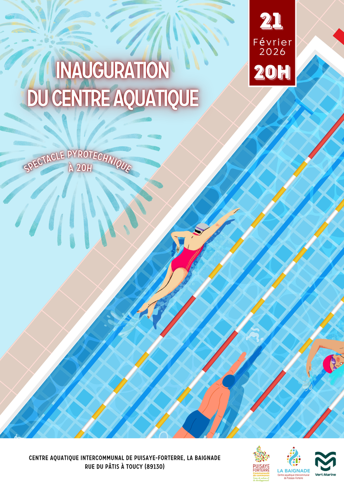 Inauguration  du centre aquatique