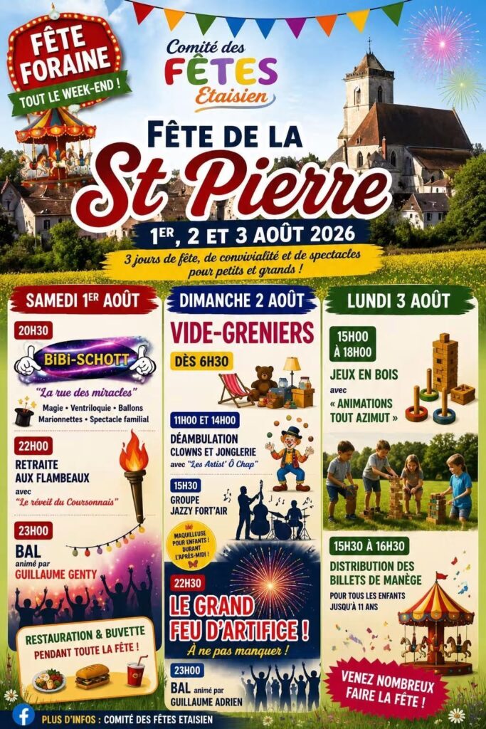 Étais-la-Sauvin - FÊTE DE LA SAINT PIERRE-1783059163