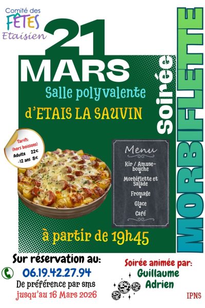 Soirée Morbiflette